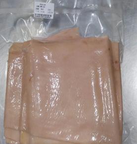 Pig back skin